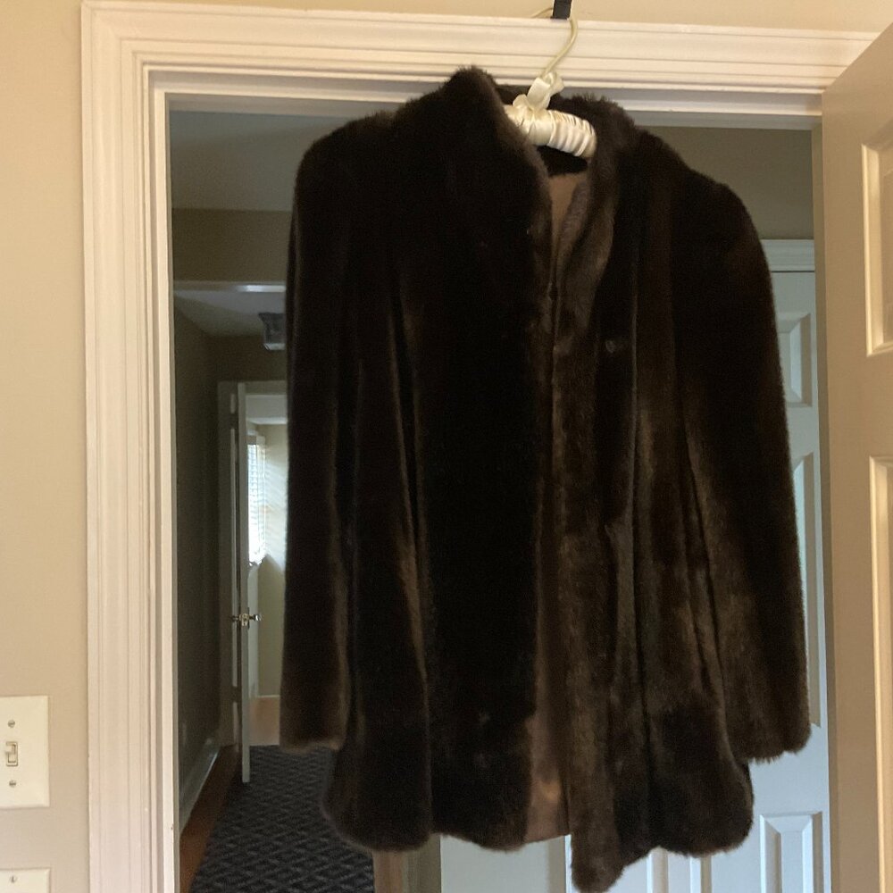 St Moritz Styled by Sportowne, size 12 Faux Fur Jacket